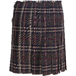 "Check" Wool mini kilt