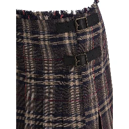 "Check" Wool mini kilt