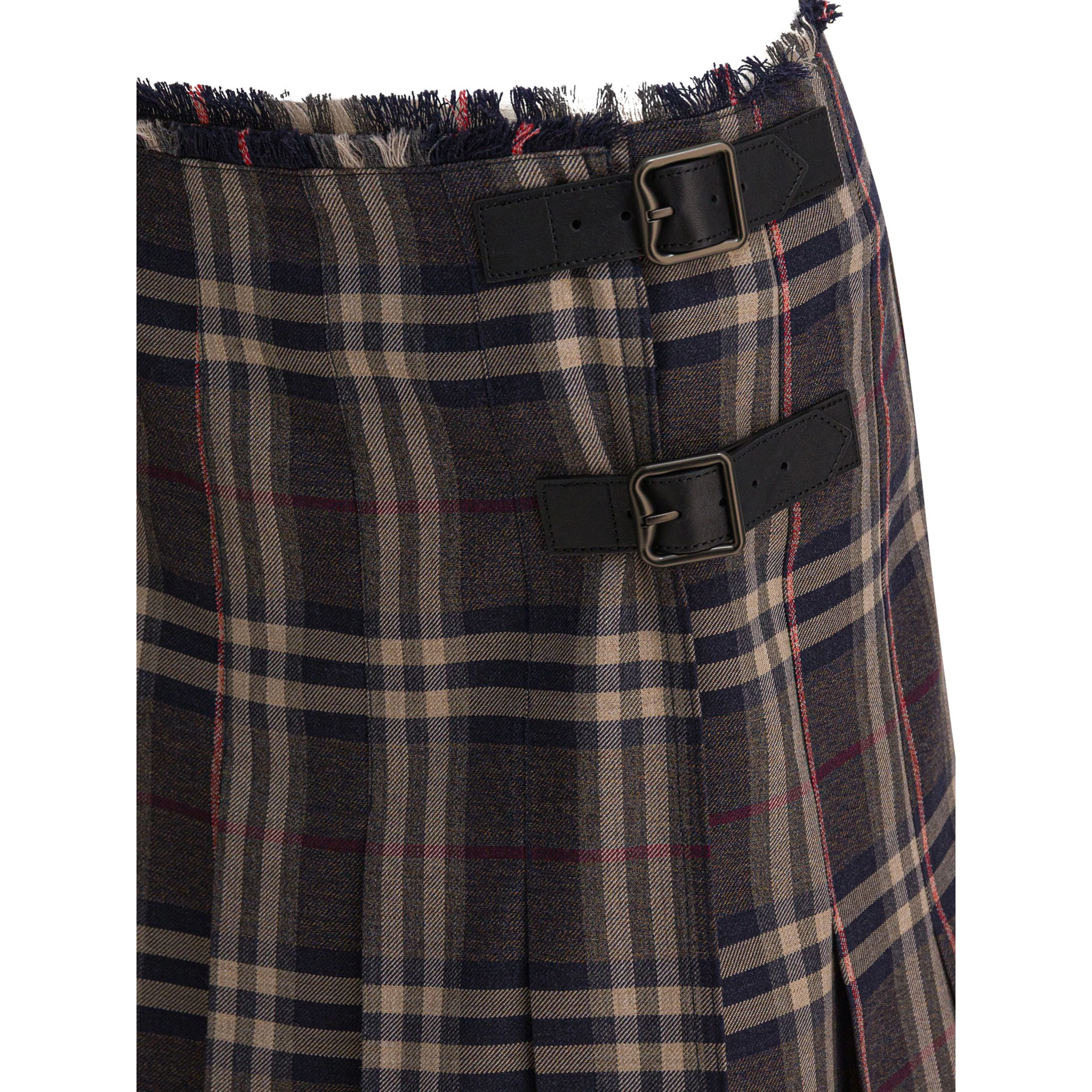 "Check" Wool mini kilt
