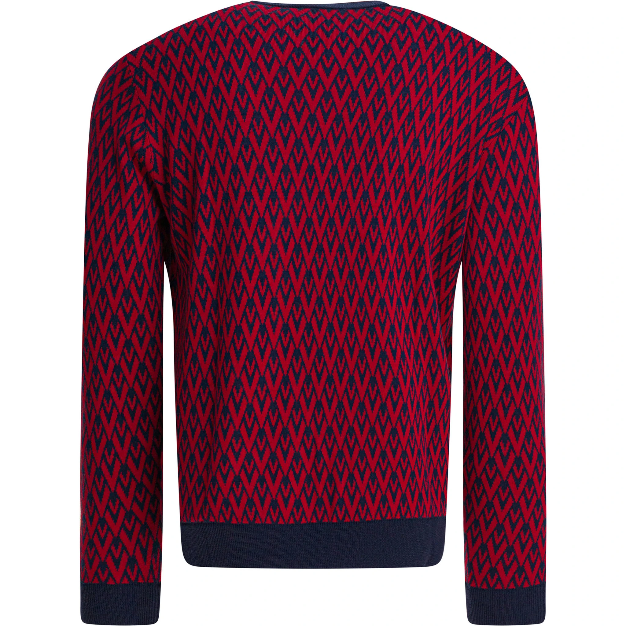 "Toute La V" crewneck sweater