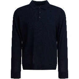 Merino wool polo shirt