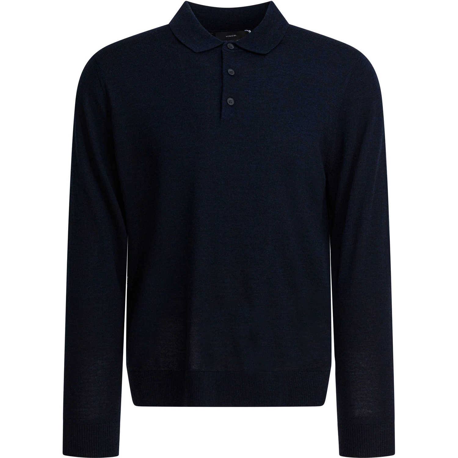 Merino wool polo shirt