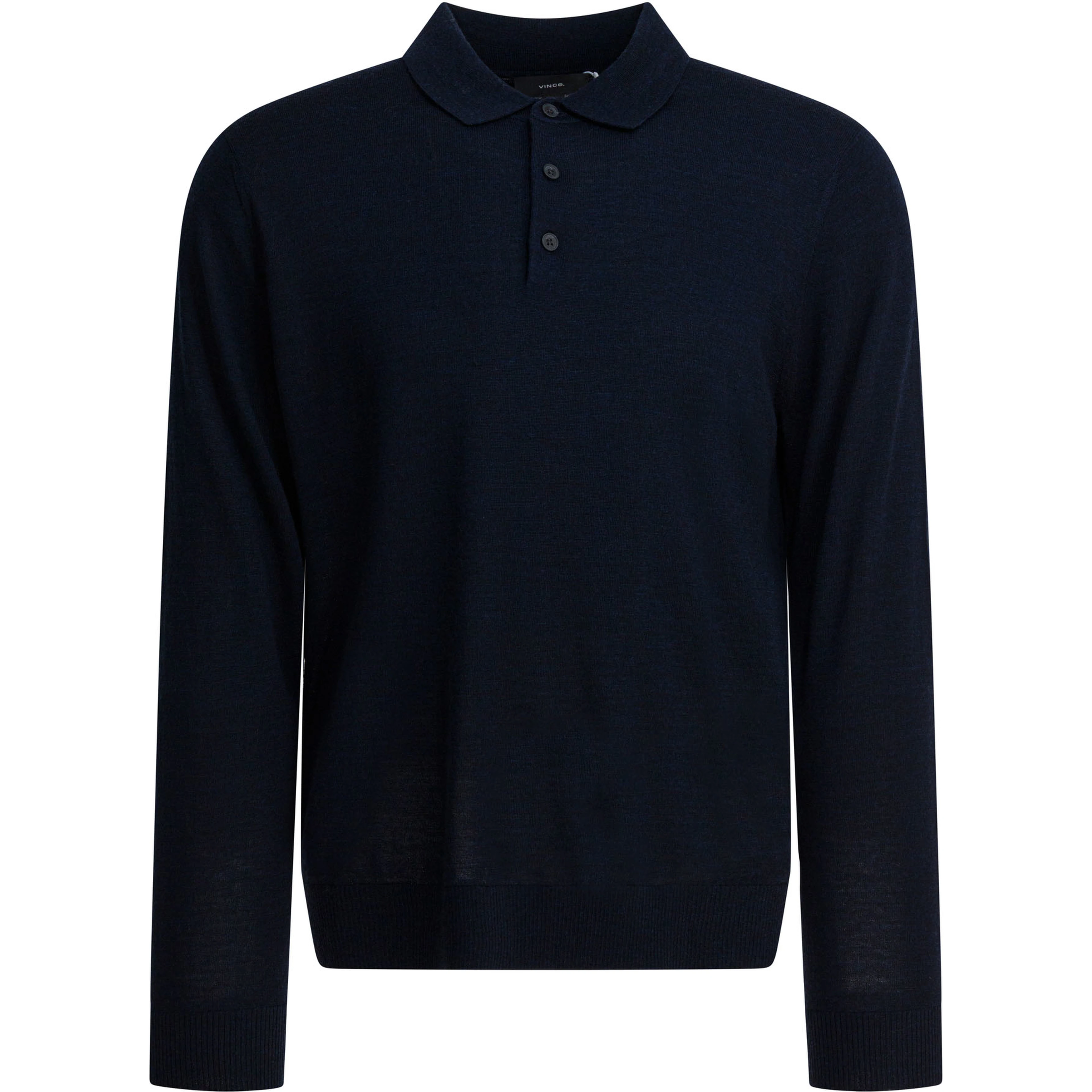 Merino wool polo shirt
