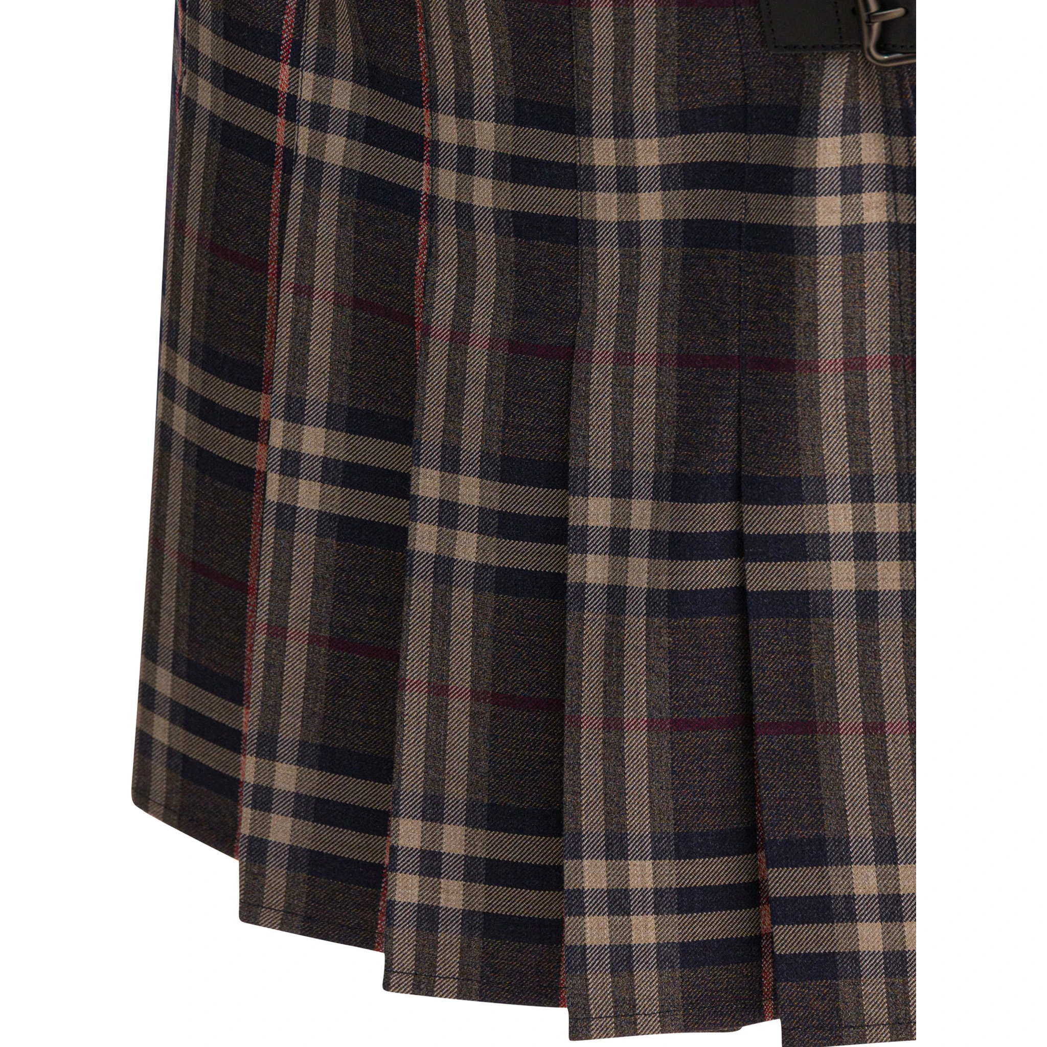 "Check" Wool mini kilt