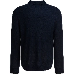 Merino wool polo shirt