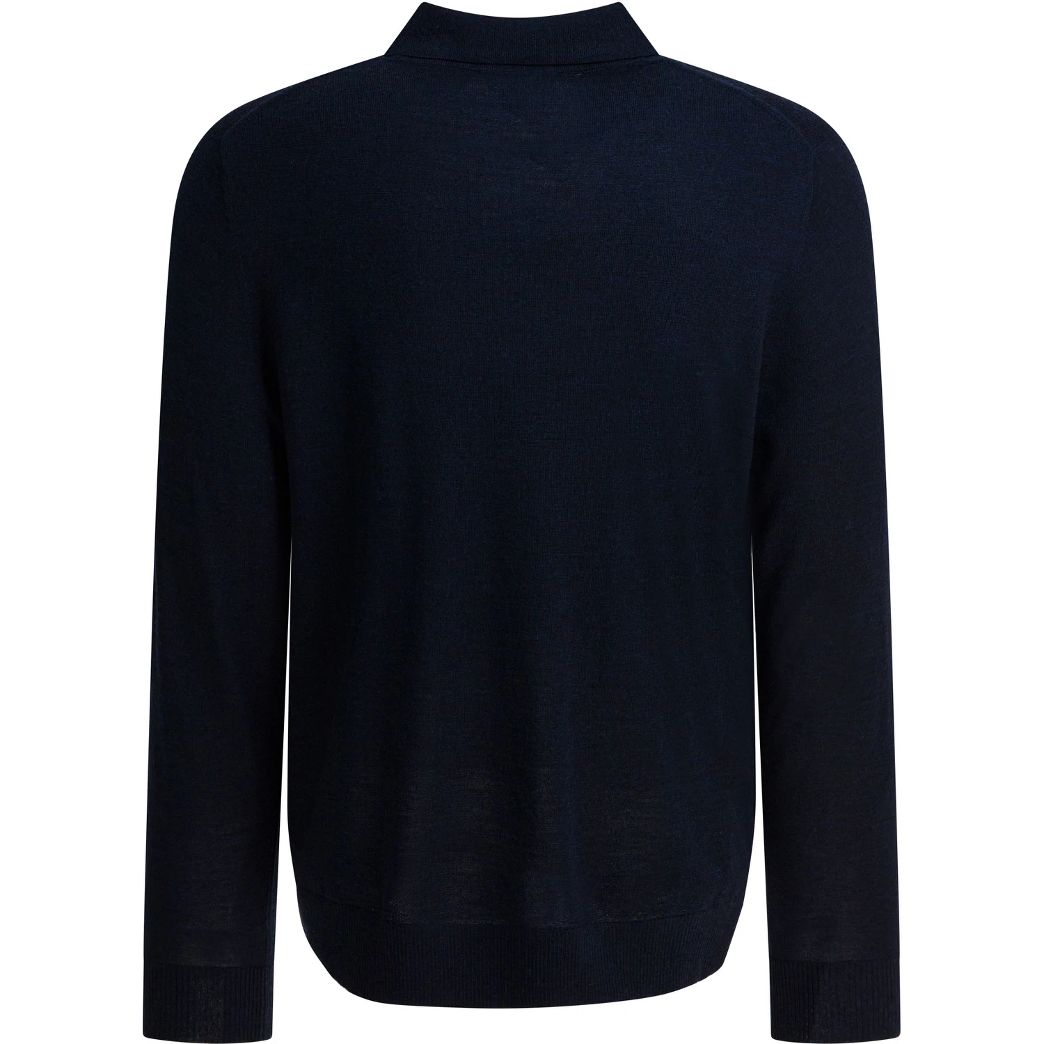 Merino wool polo shirt
