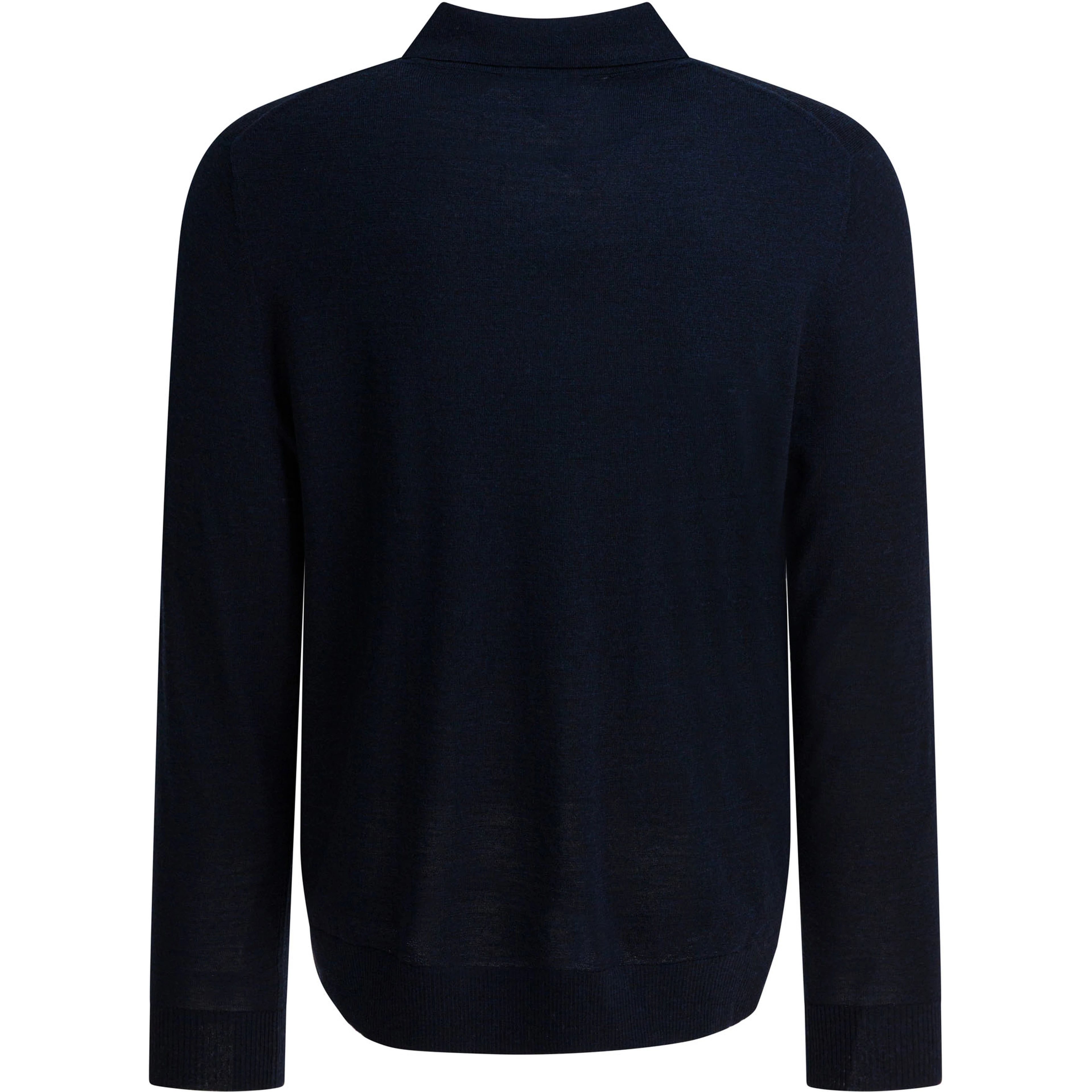 Merino wool polo shirt
