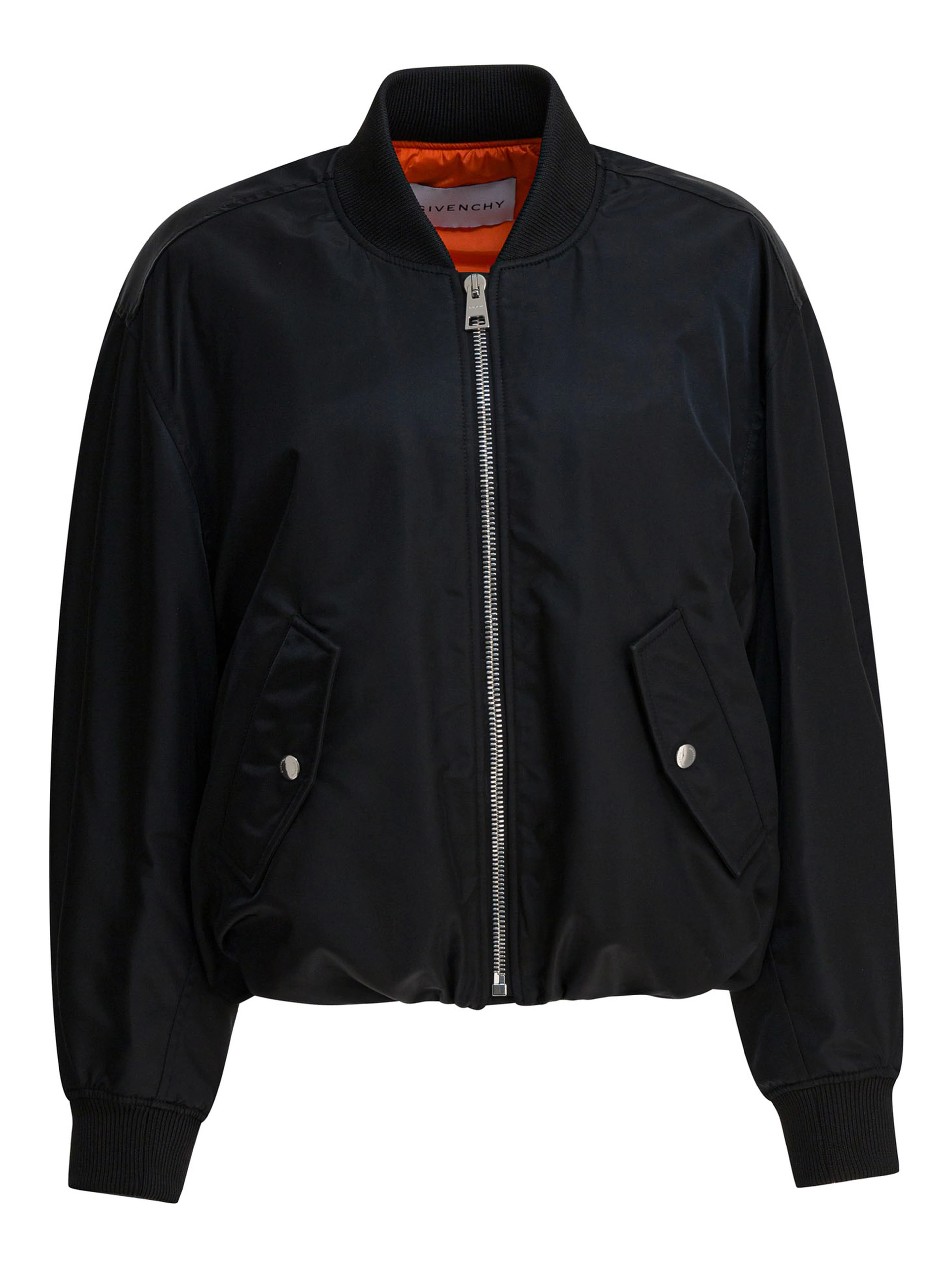 Nylon bomber jacket