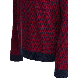 "Toute La V" crewneck sweater