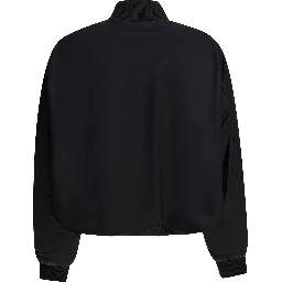 Nylon bomber jacket