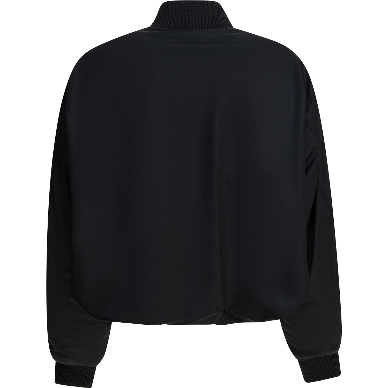 Nylon bomber jacket