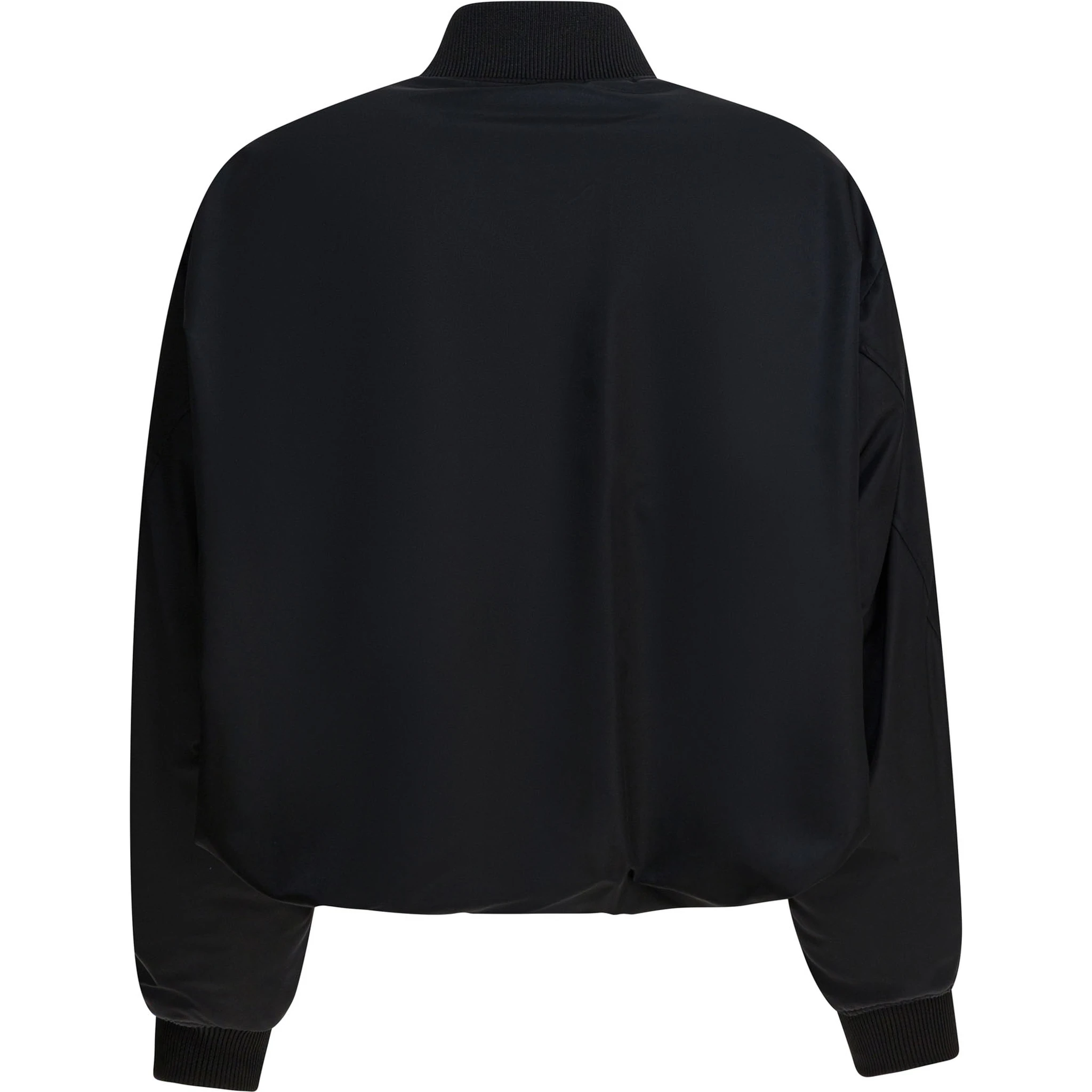 Nylon bomber jacket