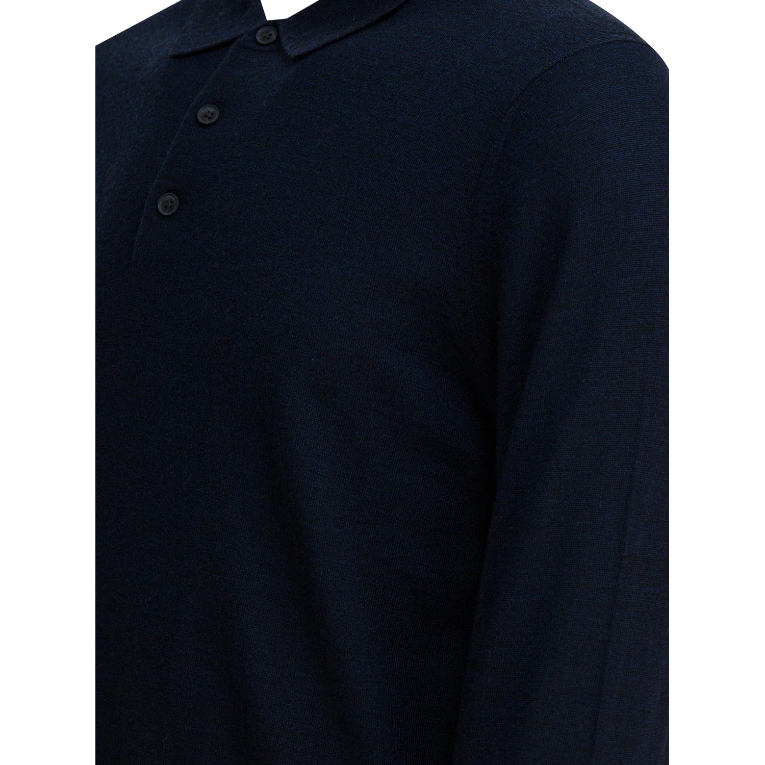 Merino wool polo shirt