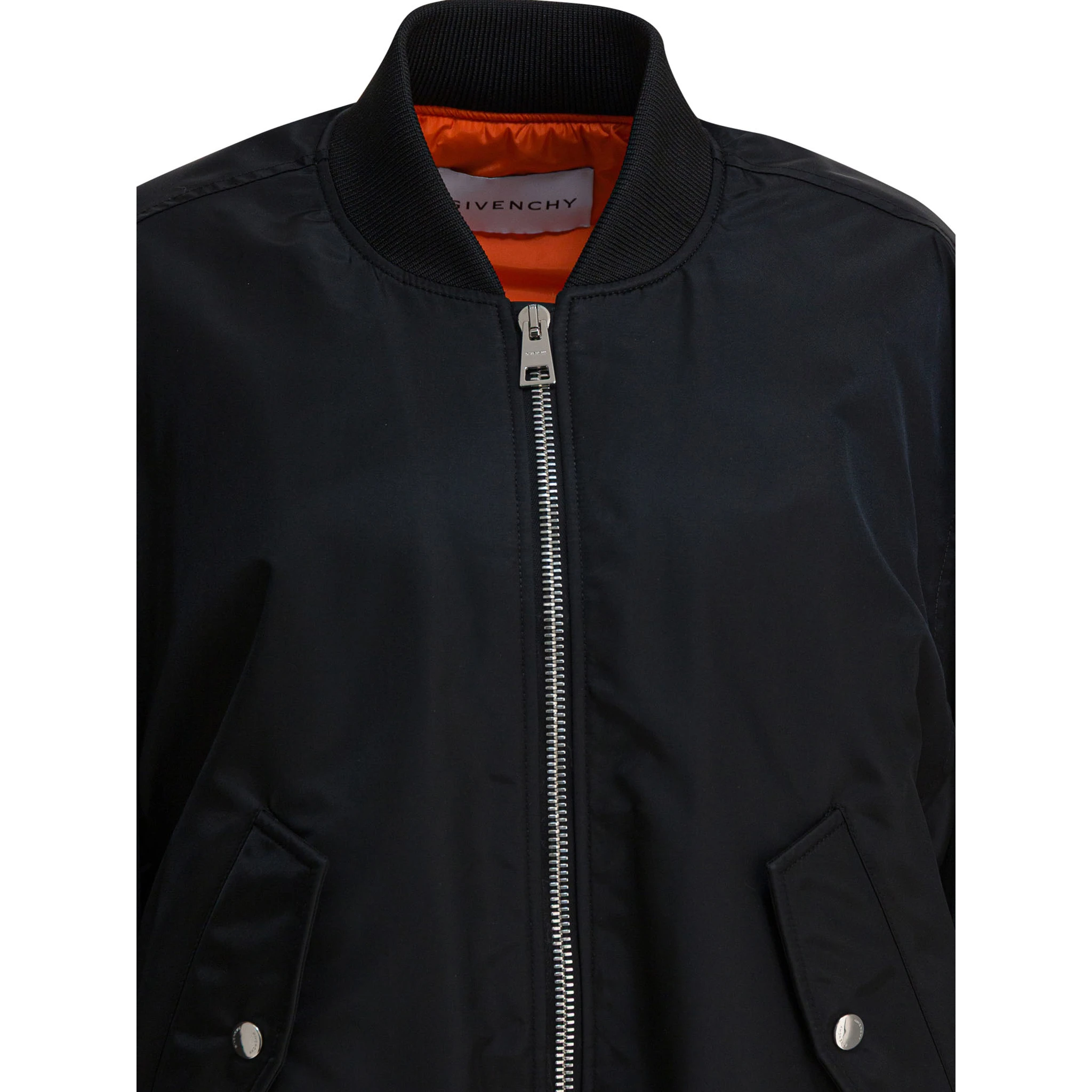 Nylon bomber jacket
