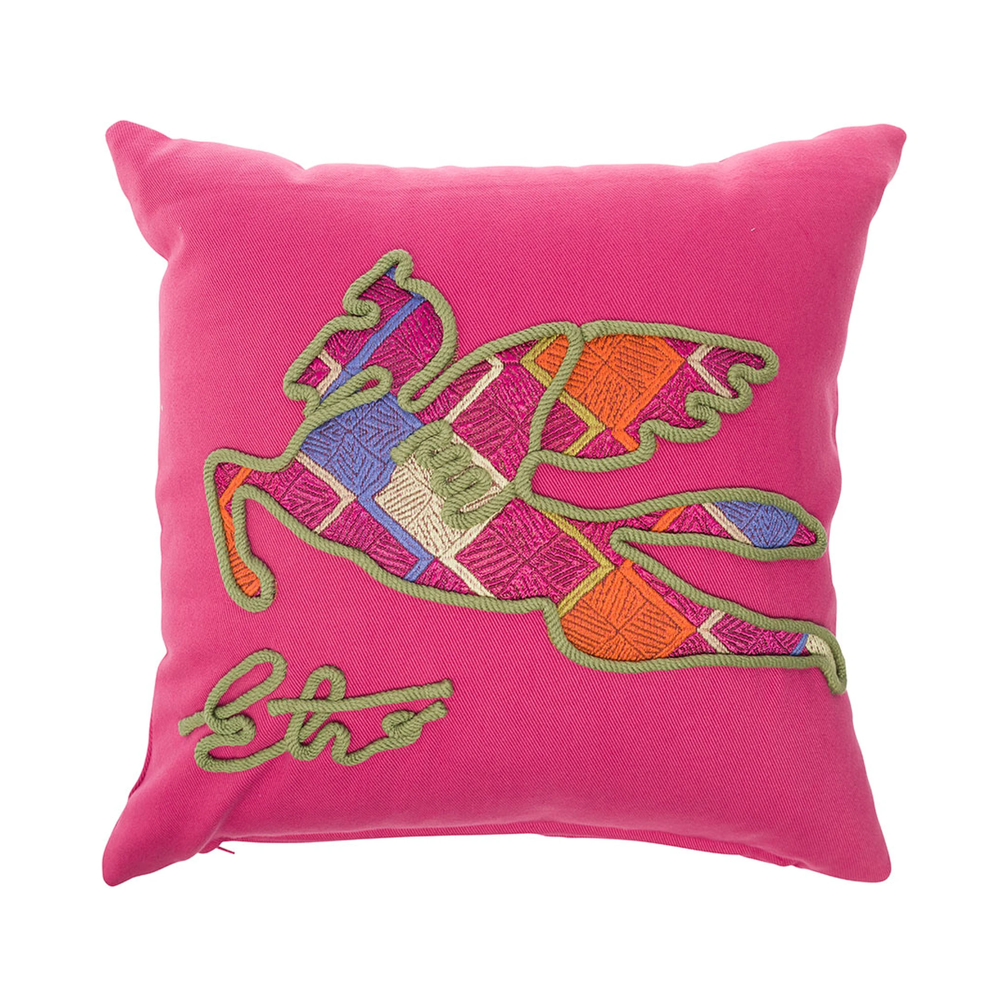 CUSCINO RICAMATO 45X45 COTONE