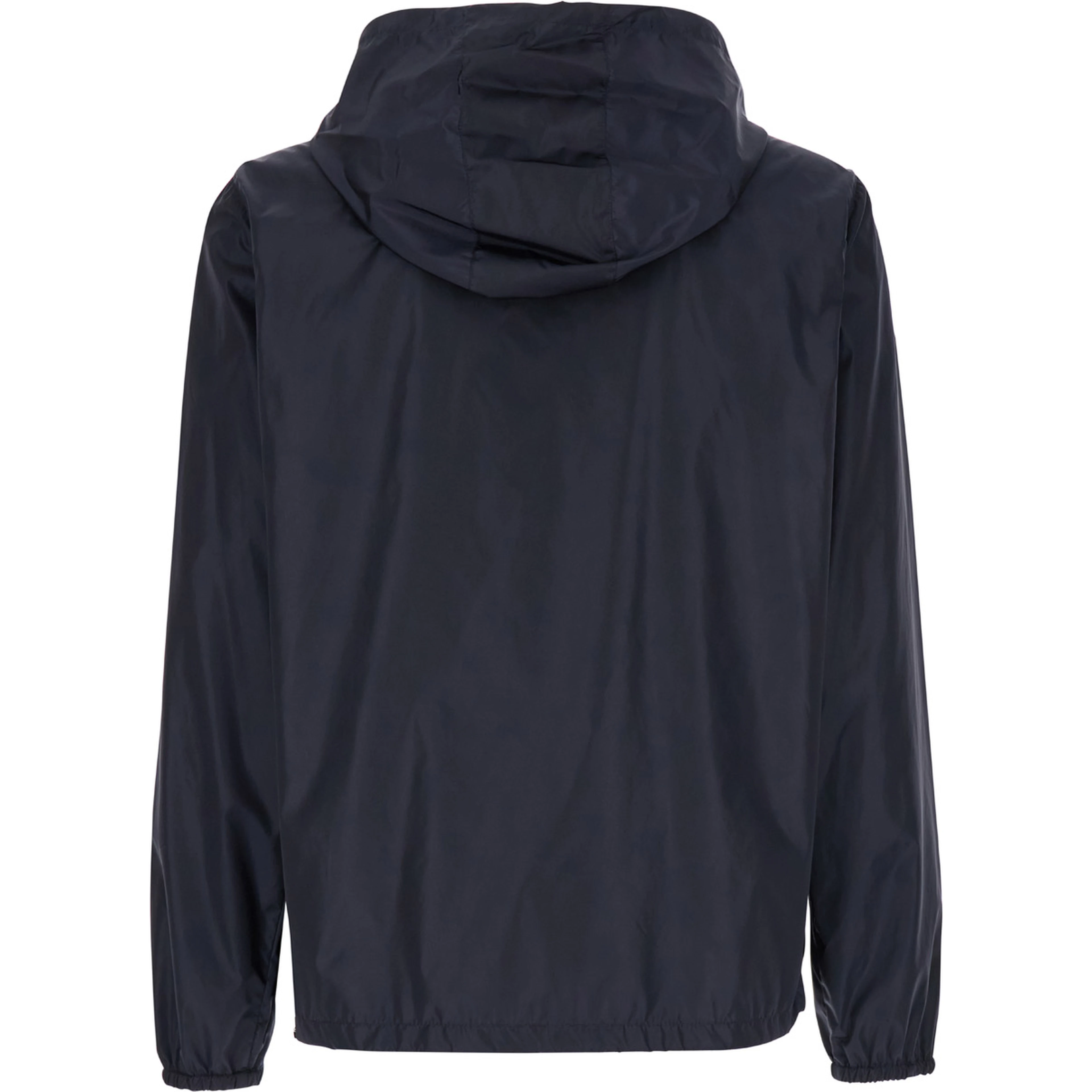 Blue Jacket with VLogo Detail in Nylon Man