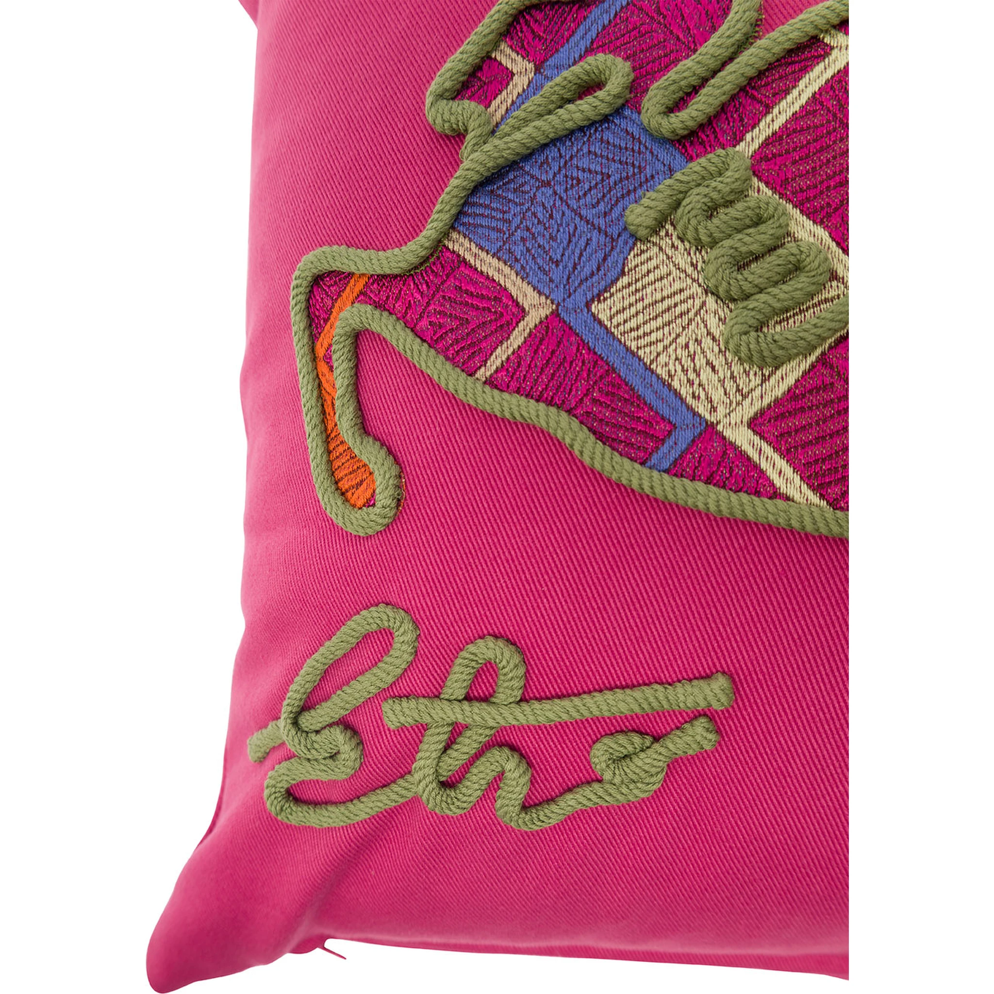 CUSCINO RICAMATO 45X45 COTONE