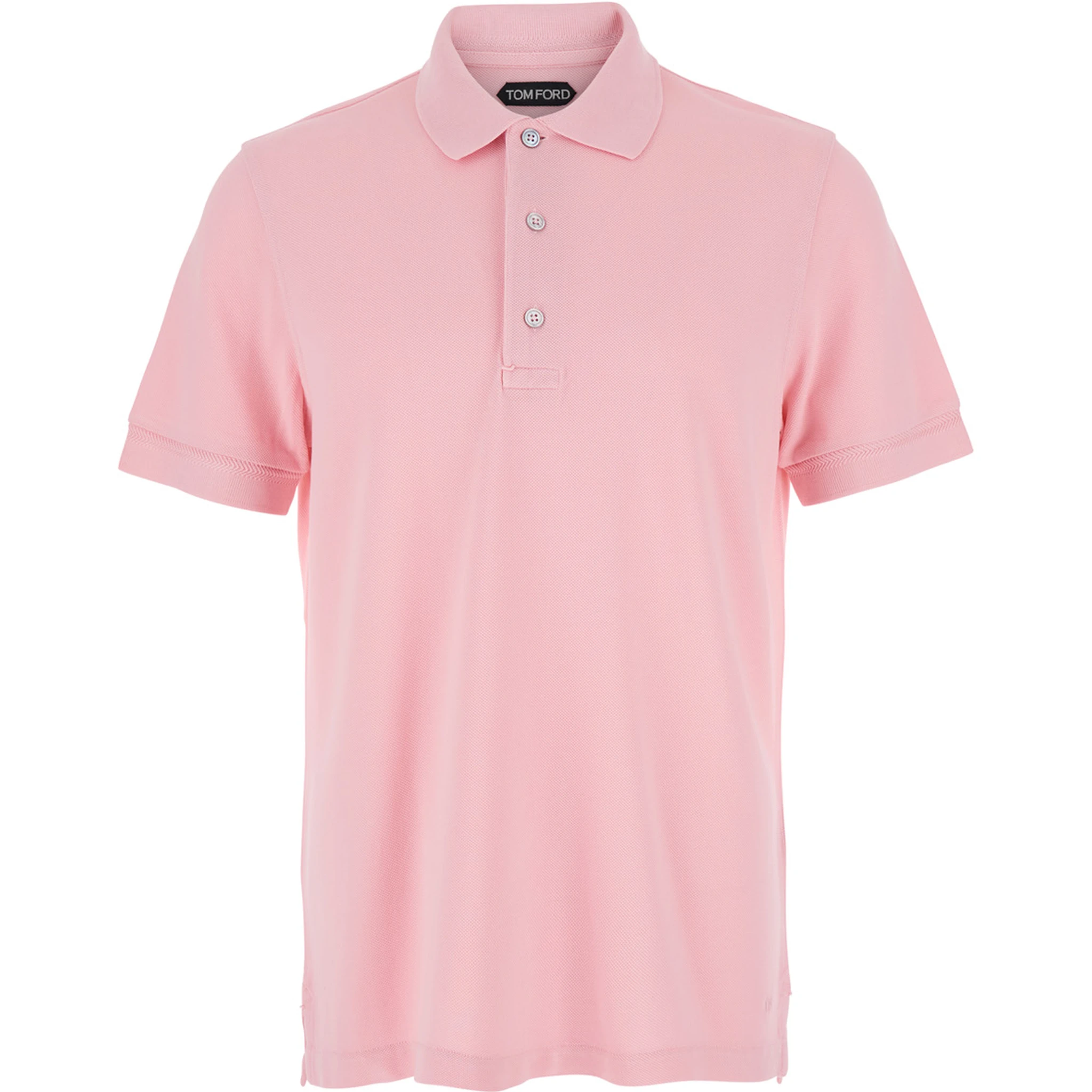 قميص بولو رجالي بأكمام قصيرة من القطن البيكيه من بيمك