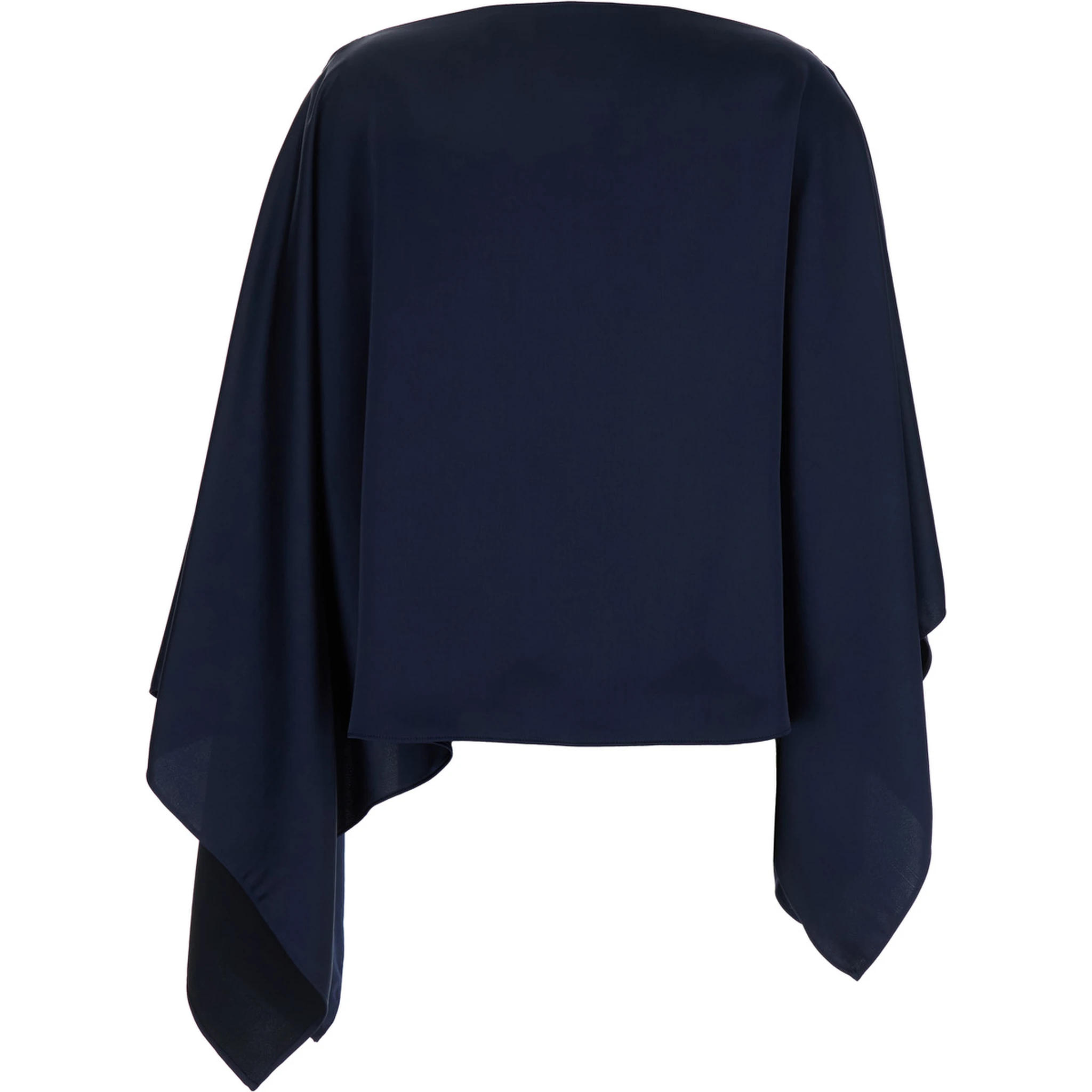 Blue Stole in Lightweight Fabric Woman