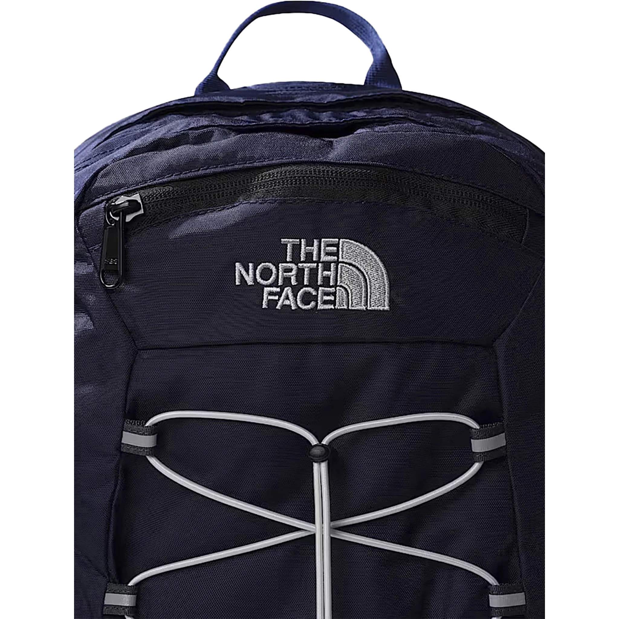 Borealis Classic Blue Backpack With Contrasting Logo Print in Tech Fabric Man