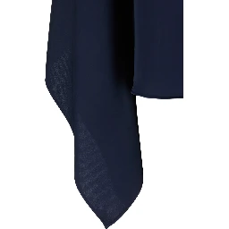 Blue Stole in Lightweight Fabric Woman