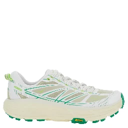 Mafate Speed 2 White Low Top Sneakers with Logo Patch on the Tongue and Contrasting Pull-Tab at the Heel in Tech Fabric Unisex
