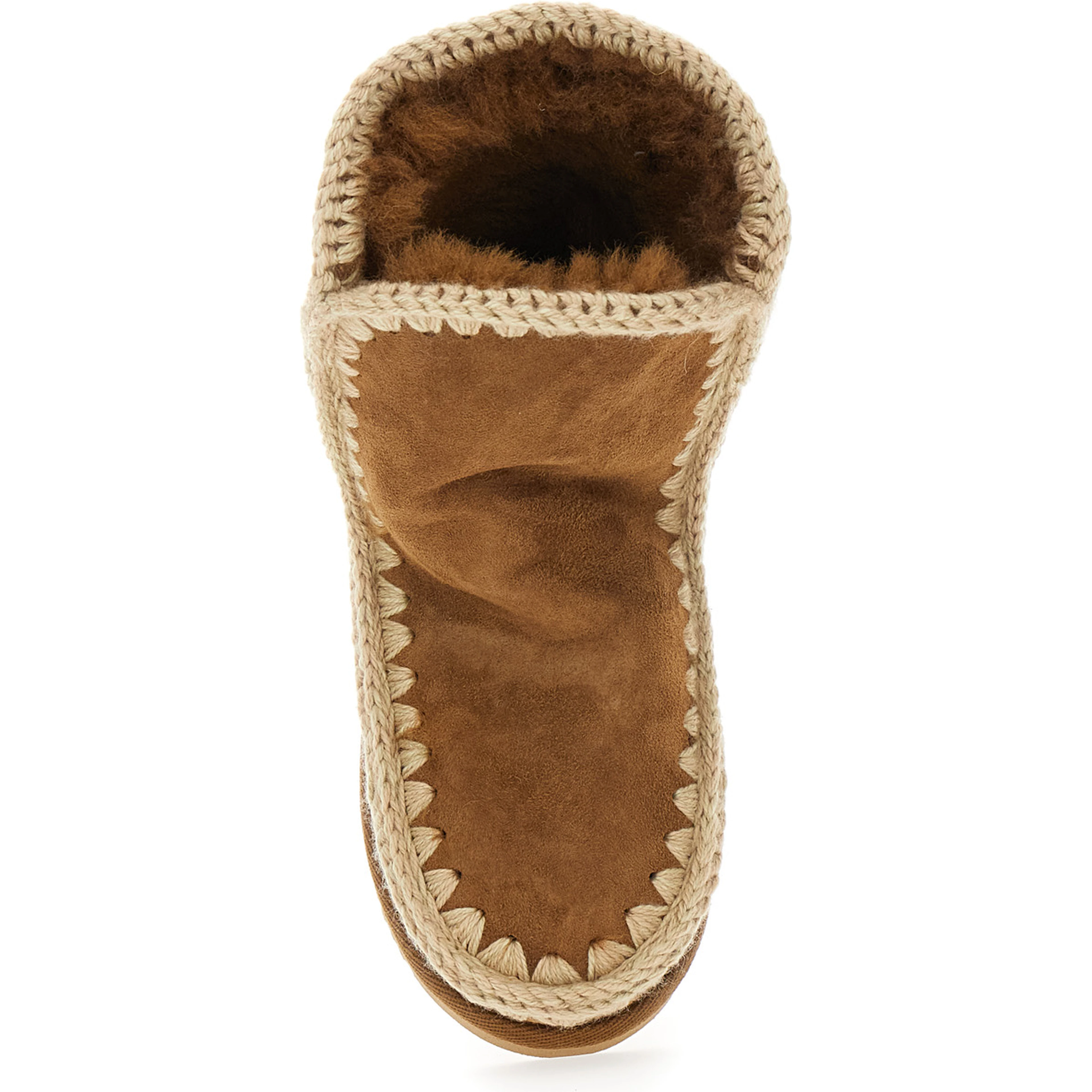 Eskino Beige Ankle Boots in Patent Suede Girl
