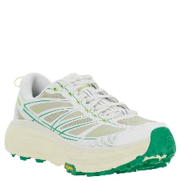 Mafate Speed 2 White Low Top Sneakers with Logo Patch on the Tongue and Contrasting Pull-Tab at the Heel in Tech Fabric Unisex