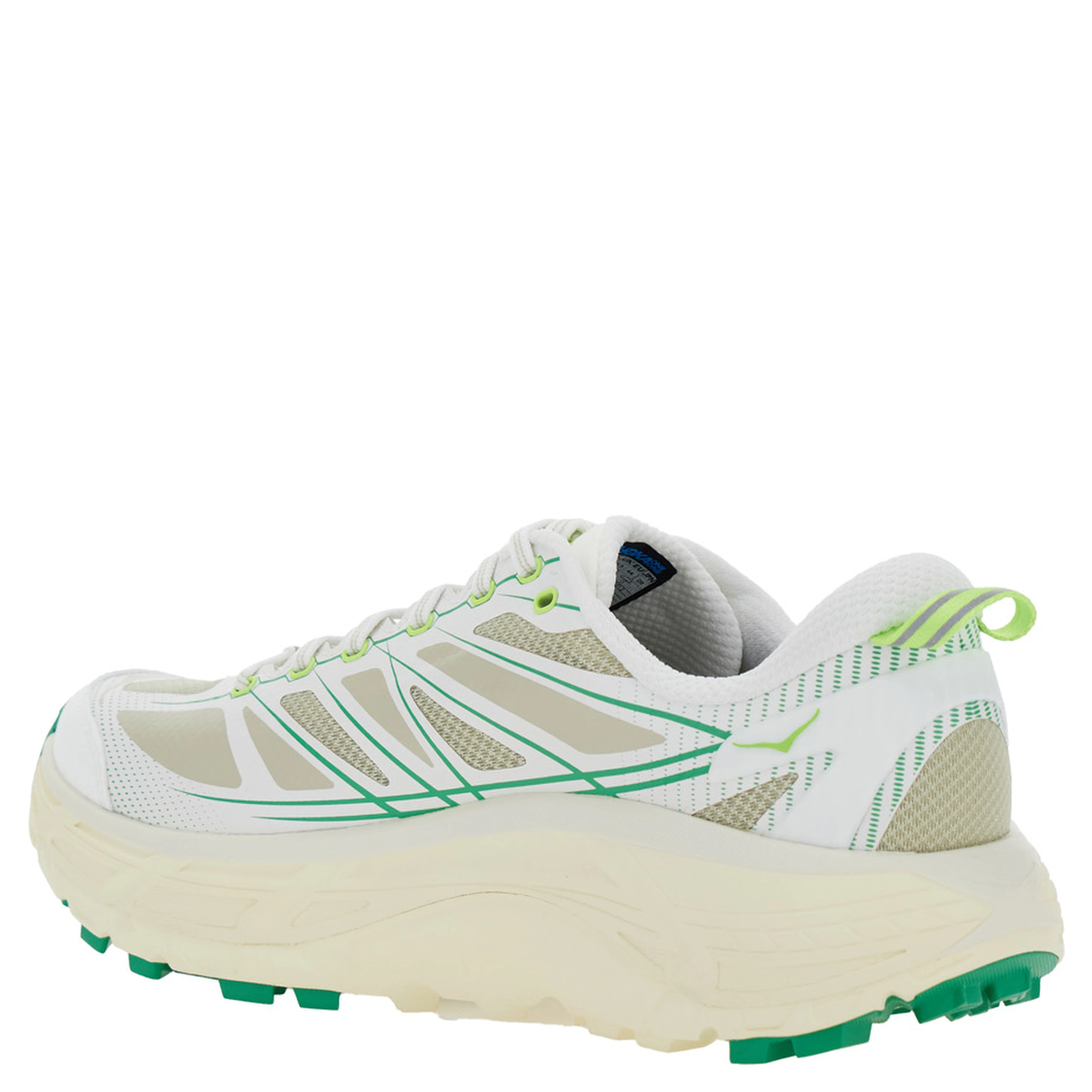 Mafate Speed 2 White Low Top Sneakers with Logo Patch on the Tongue and Contrasting Pull-Tab at the Heel in Tech Fabric Unisex