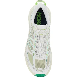 Mafate Speed 2 White Low Top Sneakers with Logo Patch on the Tongue and Contrasting Pull-Tab at the Heel in Tech Fabric Unisex