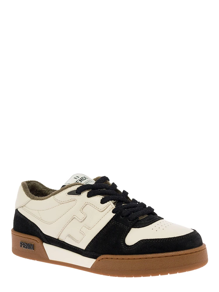 Fendi Mans Low Top Black Suede Sneakers alternative