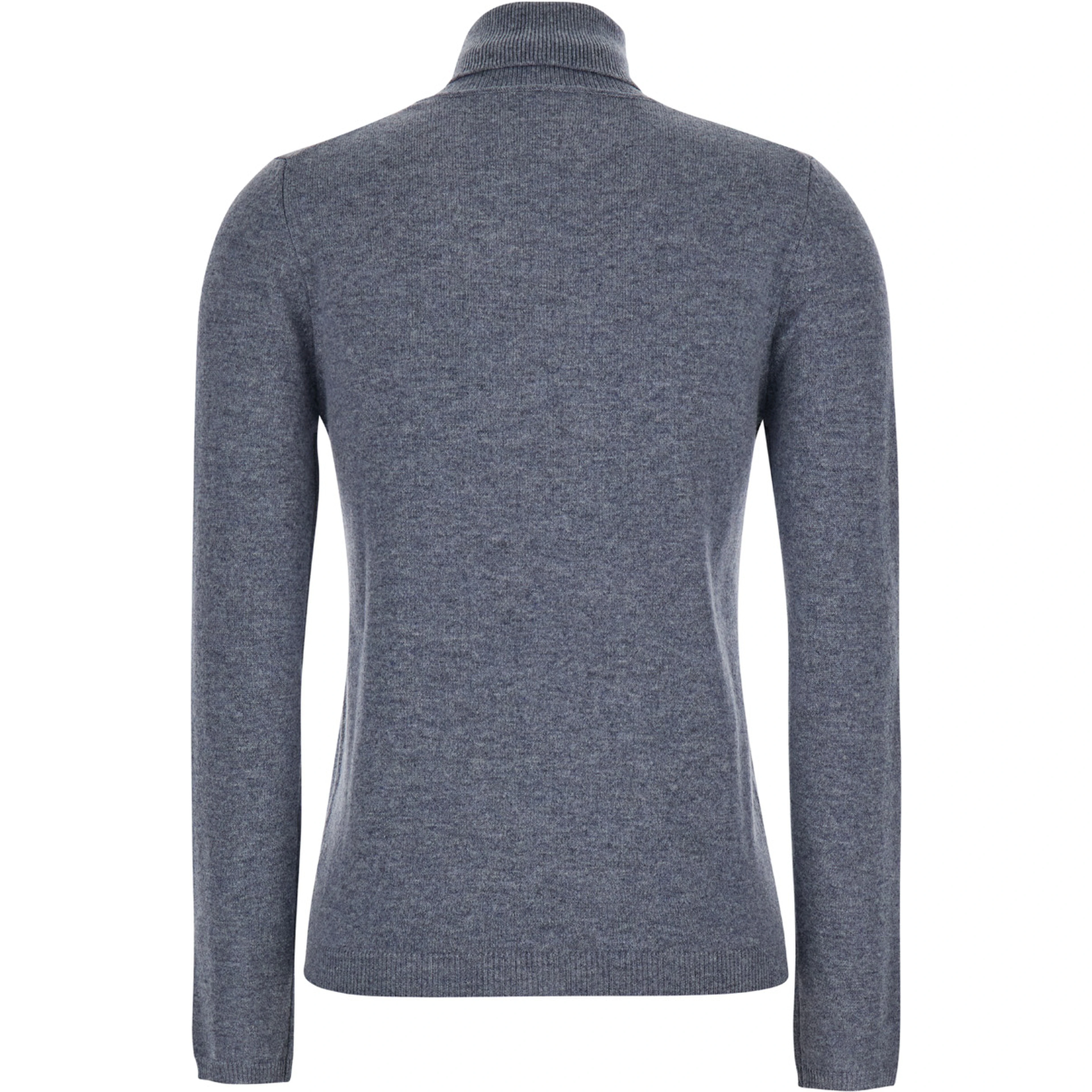 Grey Turtleneck in Cashmere Woman
