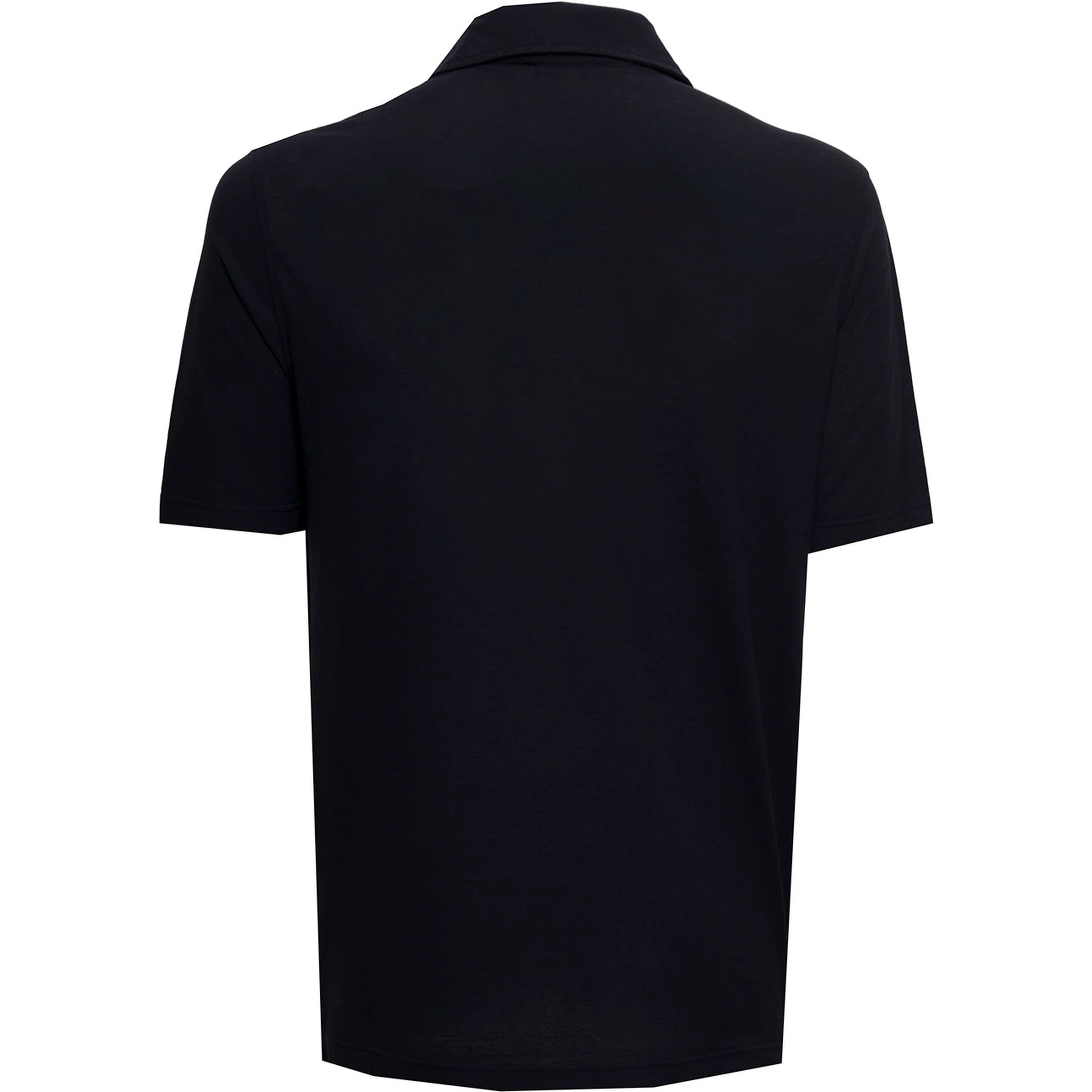 Gaudenzi Mans Blue Cotton Polo Shirt