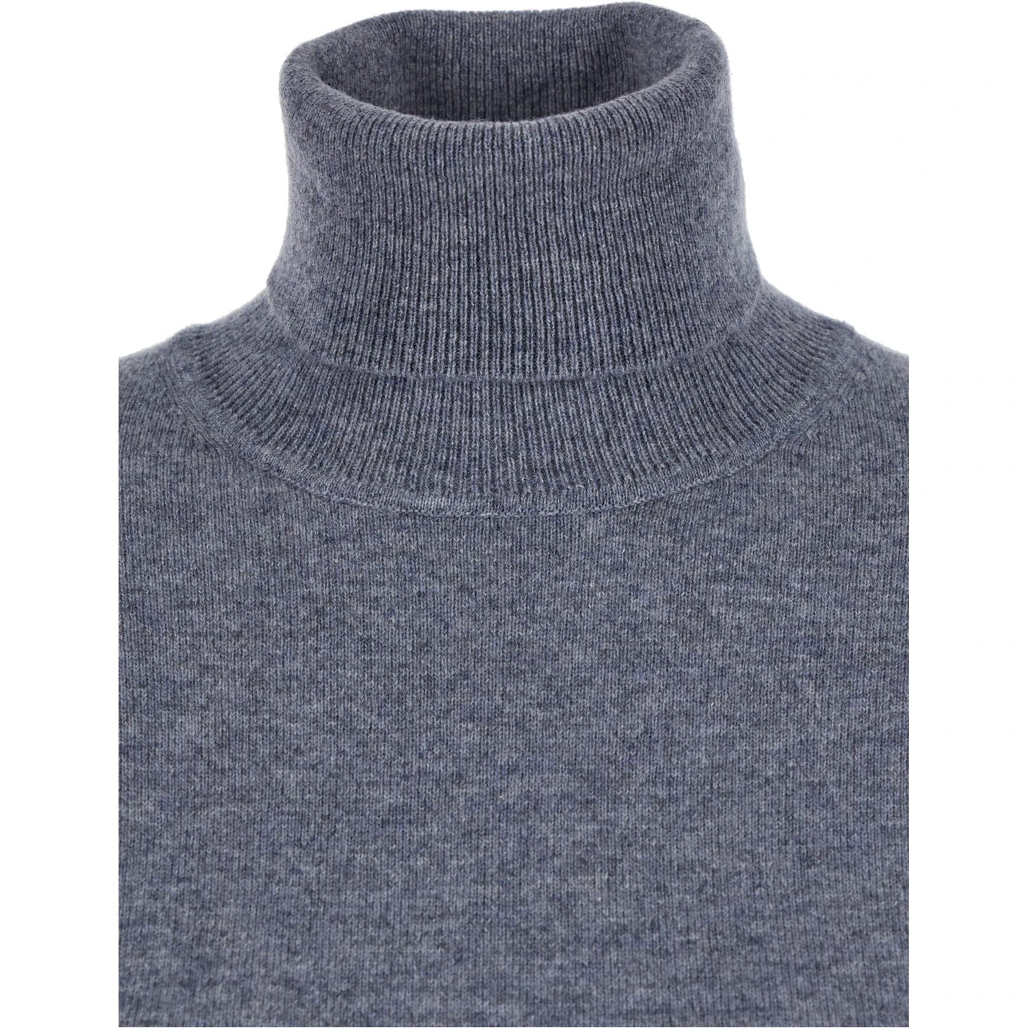 Grey Turtleneck in Cashmere Woman