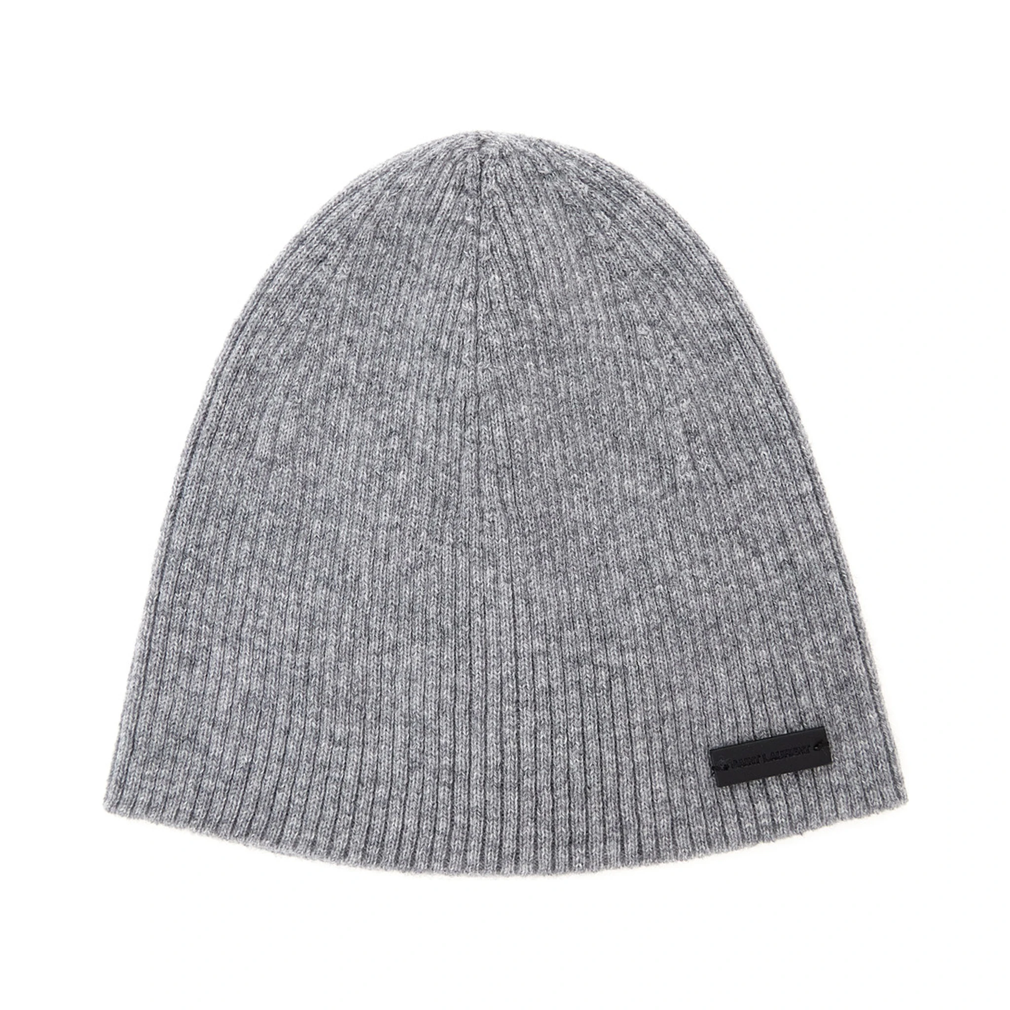 Grye Beanie with Logo Patch in Cashmere Man