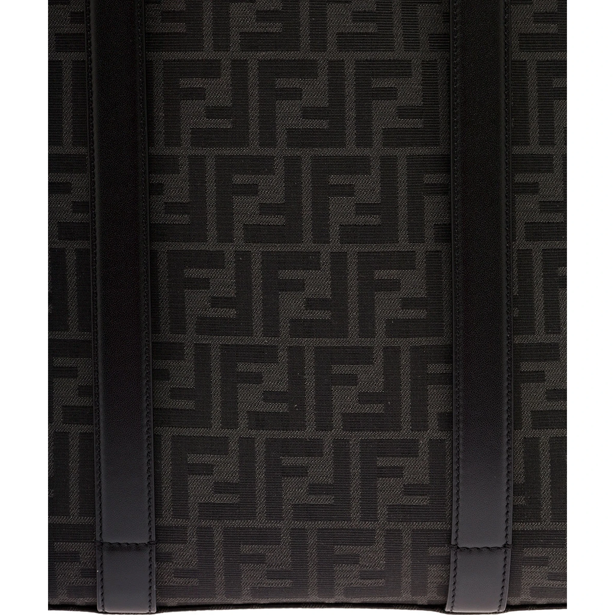 Fendi Mans  Jacquard FF Fabric Shopper  Bag