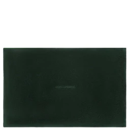 Green Rectangular Tray with Maiolica Motif in Plexiglass Home