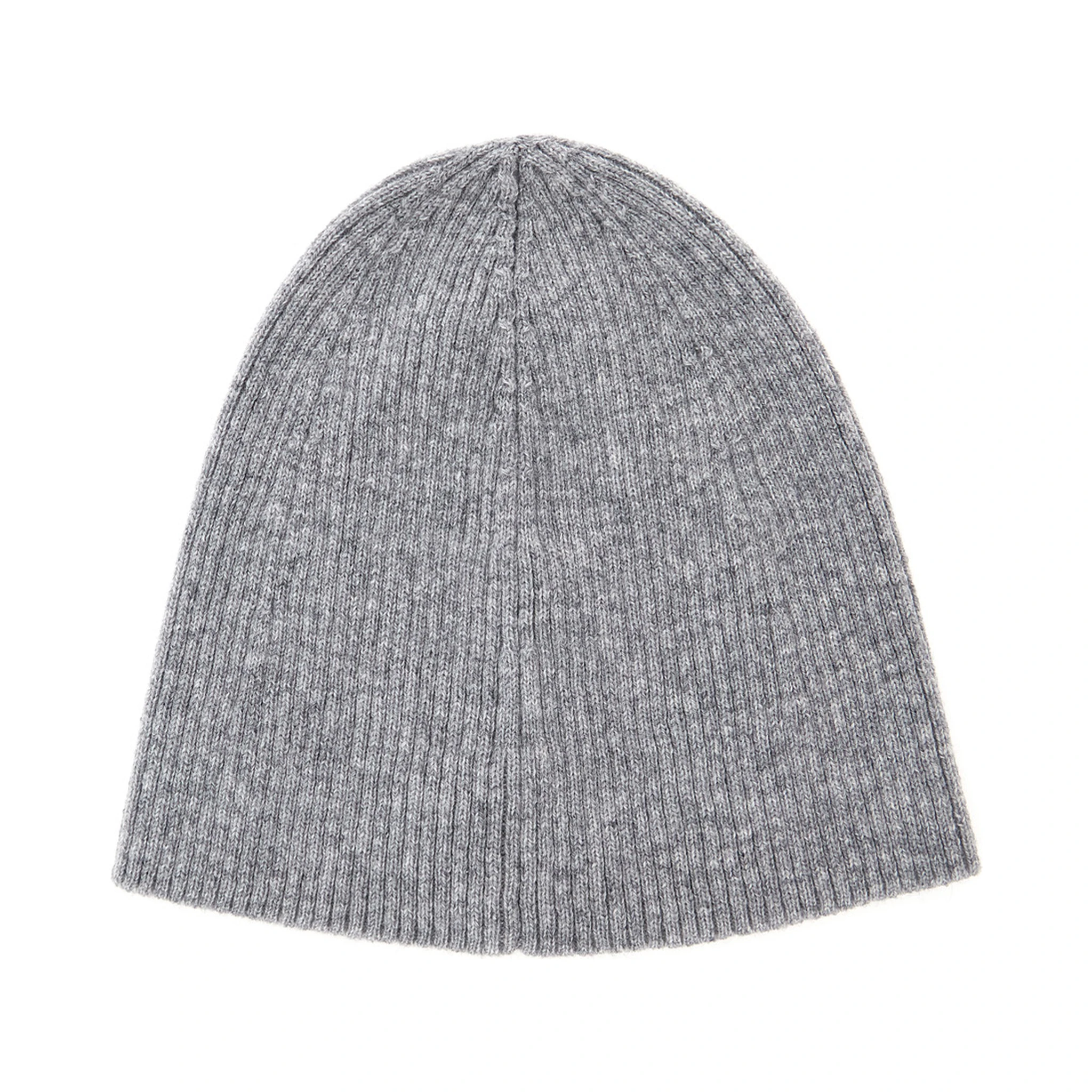 Grye Beanie with Logo Patch in Cashmere Man
