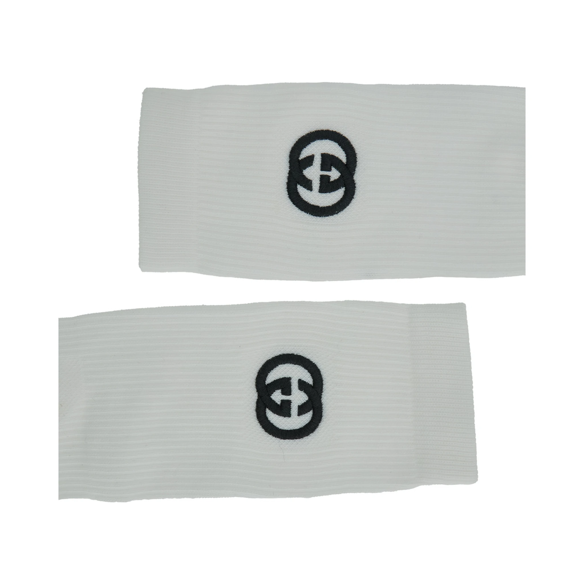 White GG Logo Socks in Cotton Man