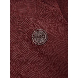 Red Jacket with All-Over GG Motif in Tech Fabric Baby