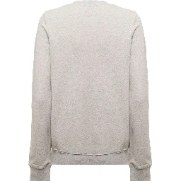 grey Tina Sweatshirt in Fleece Cotton with Logo Embroidery to the Chest A.P.C. Woman