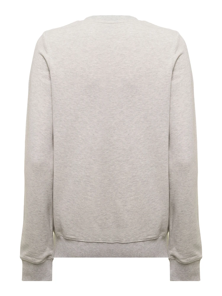 grey Tina Sweatshirt in Fleece Cotton with Logo Embroidery to the Chest A.P.C. Woman alternative