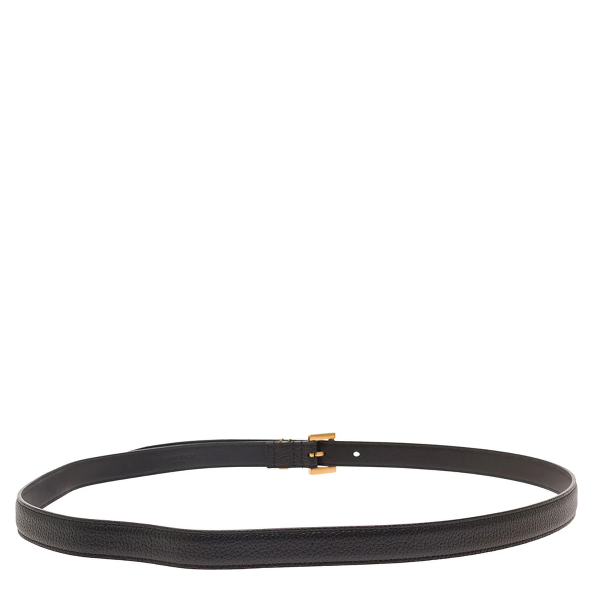 Black Belt with Cassandre in Leather Man