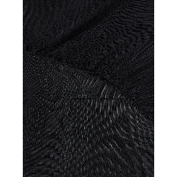 Black Long-Sleeve with Cut-Out Detail in Viscose Woman