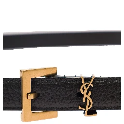 Black Belt with Cassandre in Leather Man