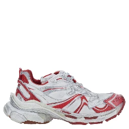 حذاء رياضي متعدد الألوان من رنر 2 بشعار بارز مصنوع من الشبك والنايلون للرجال