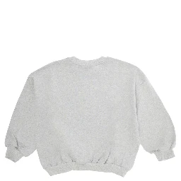 Grey Sweatshirt with Bear Patch on the Front in Cotton Boy