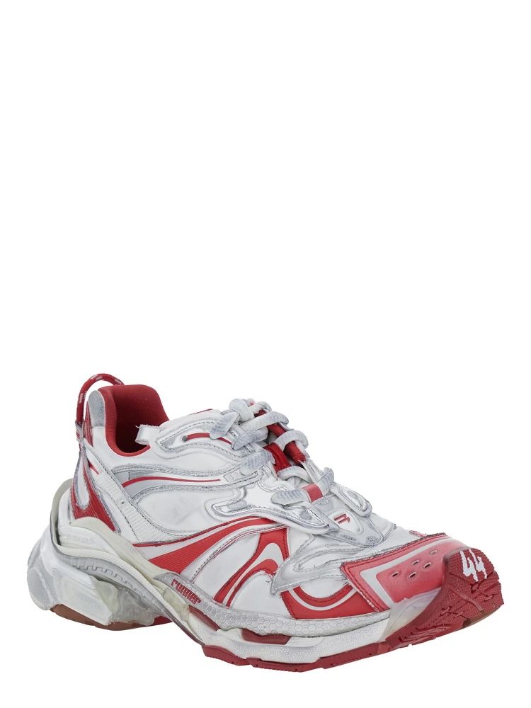 حذاء رياضي متعدد الألوان من رنر 2 بشعار بارز مصنوع من الشبك والنايلون للرجال alternative