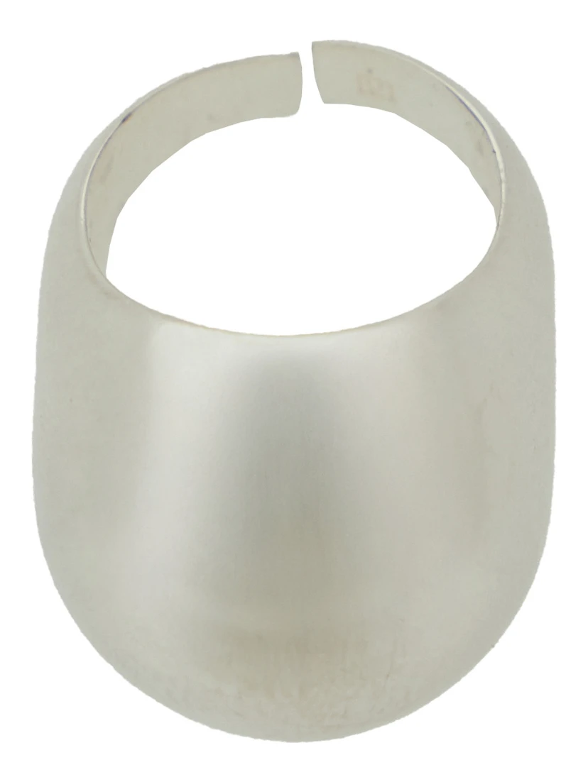 Mia Metallic Ring in Silver Plated Bronze Woman