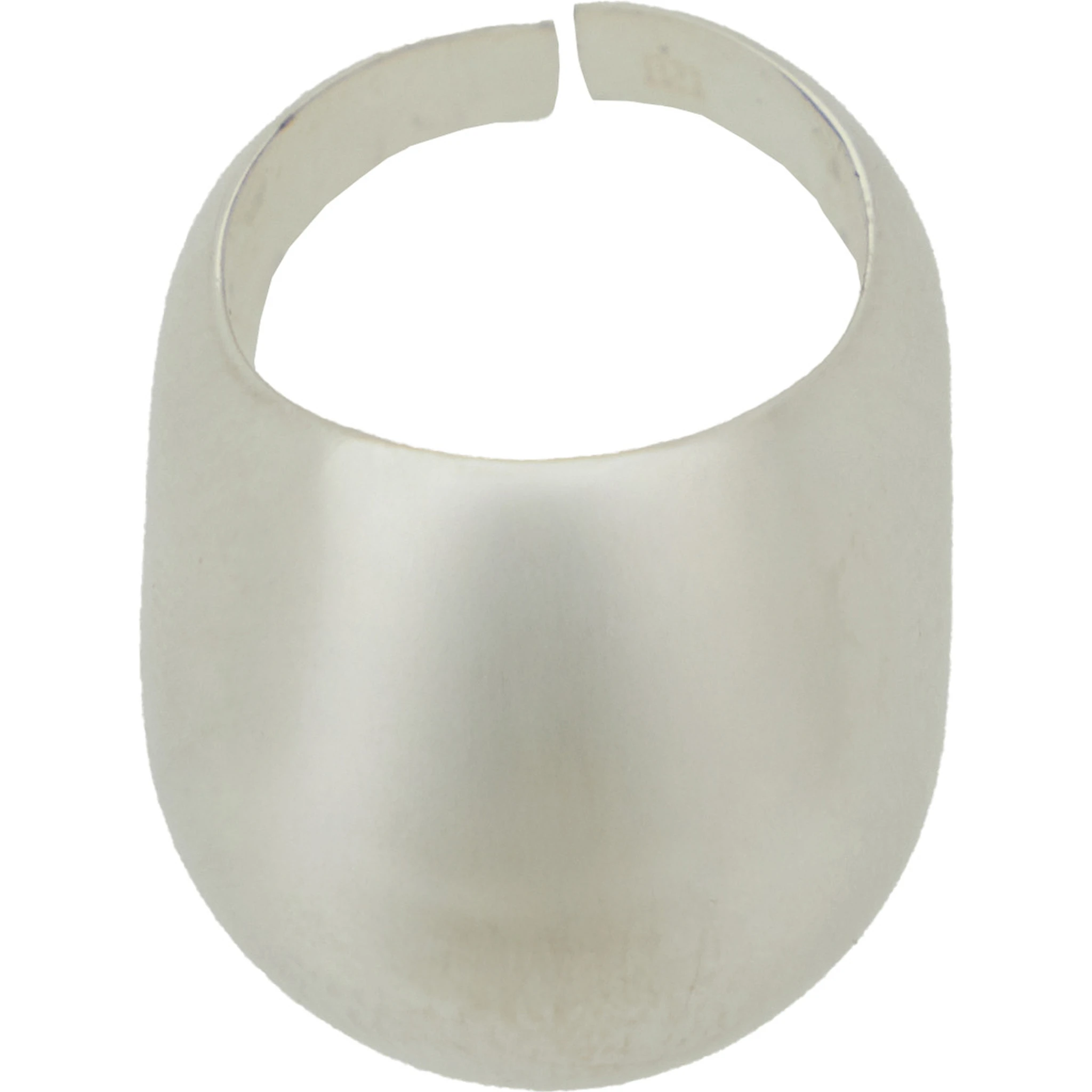 Mia Metallic Ring in Silver Plated Bronze Woman